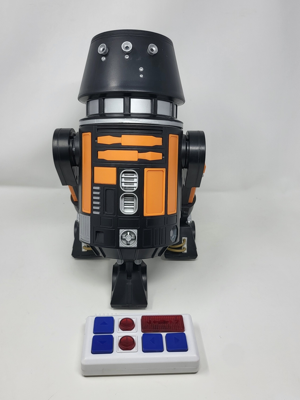 Star Wars Remote Droid Figure in Black and Orange